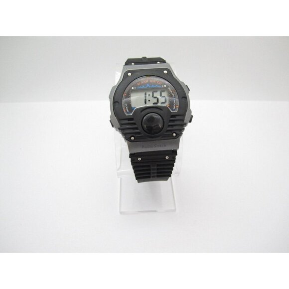 Men's Radio Shack Tandy Talking Quartz WR Digital Causal 41mm Round Watch (F971) - Picture 5 of 10